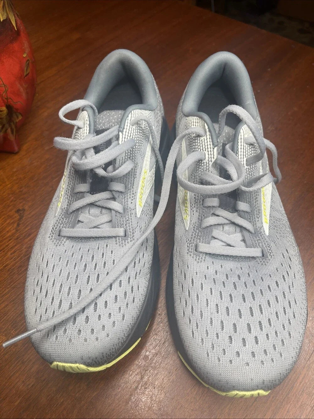Brooks Men Ghost 16 Running Shoes Size 8 EU 41 Medium Gray Sneakers Comfortable